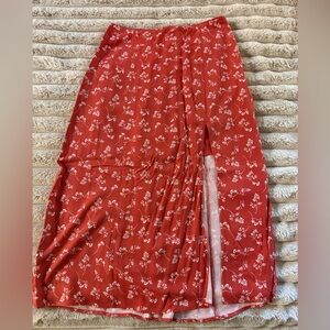 Abercrombie & Fitch Floral skirt. Size medium. NWT